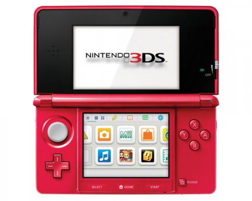 任天堂3DS主机新色金属红将于6.13登场_任