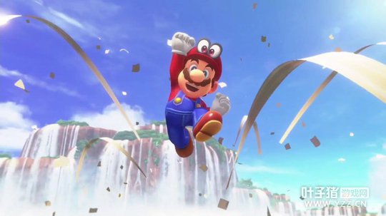 Stills from the E3 2017 story trailer for Super Mario Odyssey.